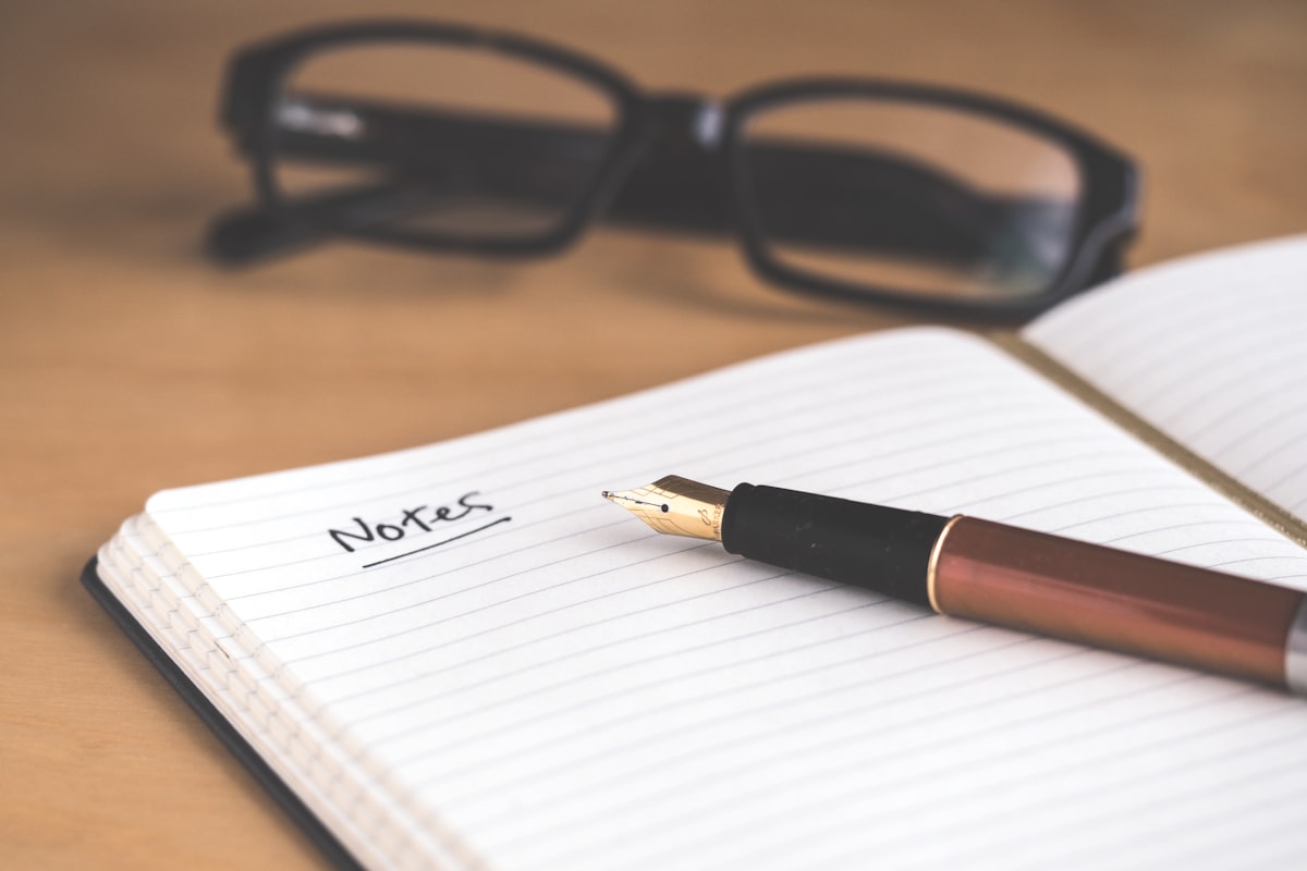 Notes and research writing